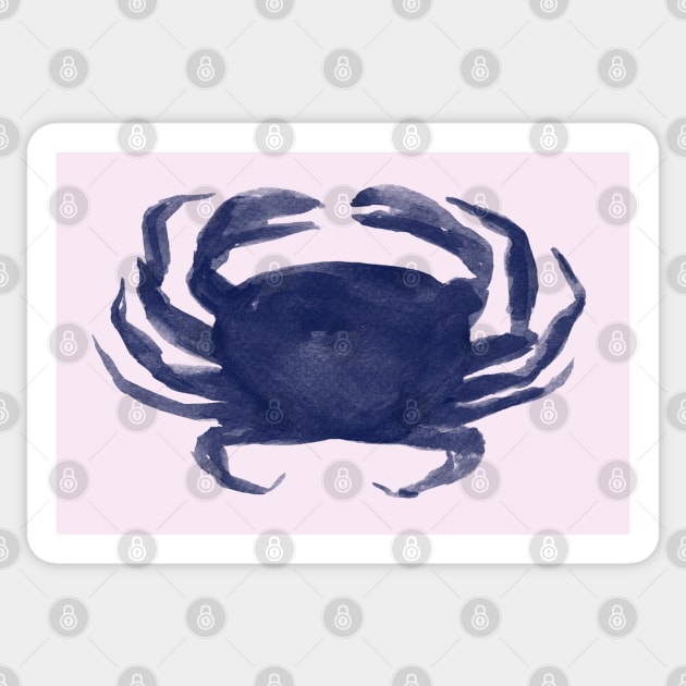 Crab Sticker by mikekoubou